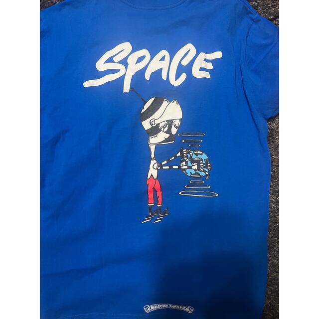 クロムハーツ　マッティーボーイ　スペースTシャツ　ブルー