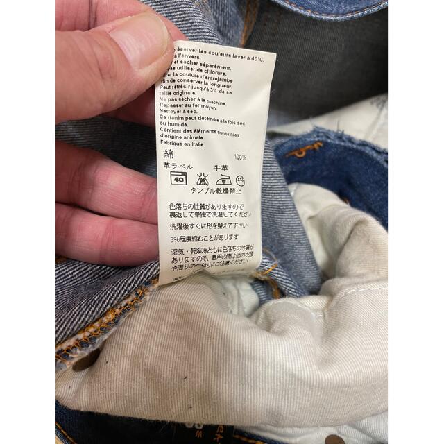 Nudie Jeans(ヌーディジーンズ)の6 NUDIE JEANS CO ダメージ、リペア加工デニム サイズ:32 メンズのパンツ(デニム/ジーンズ)の商品写真