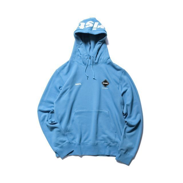 22SS FCRB LOGO APPLIQUE PULLOVER  HOODIE