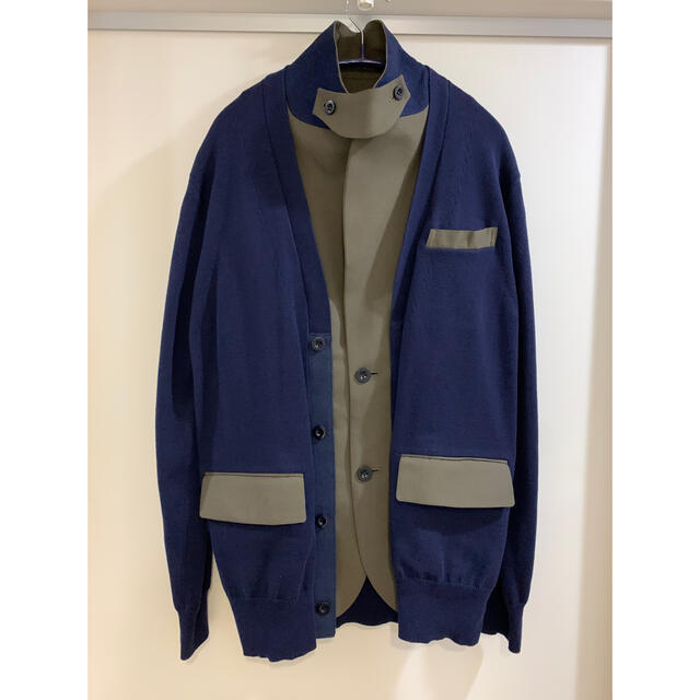 値下げ！Sacai 21SS Suiting Mix Jacket サイズ1