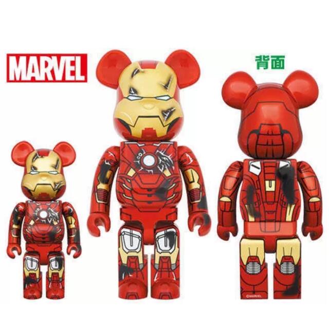 BE@RBRICK IRON MAN MARK VII DAMAGE 400%