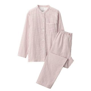 ムジルシリョウヒン(MUJI (無印良品))の■新品■ 無印良品 脇に縫い目のない二重ガーゼスタンドカラーパジャマ／Ｓ～Ｍ(パジャマ)