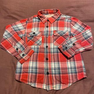 リーバイス(Levi's)のリーバイス Levi's アメカジ 古着 チェック ネルシャツ 120 ボーイズ(ブラウス)