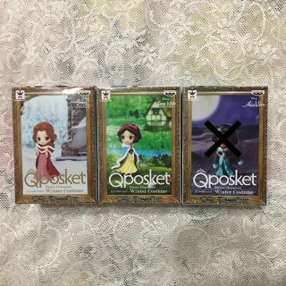 ディズニー(Disney)の新品未開封 qposket ベル 白雪姫  2個セット(アニメ/ゲーム)