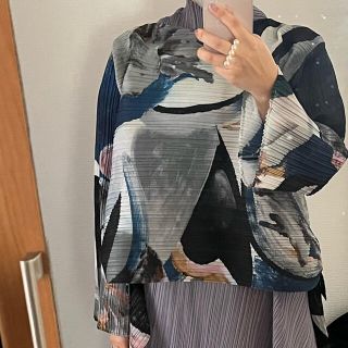 プリーツプリーズイッセイミヤケ(PLEATS PLEASE ISSEY MIYAKE)のmusa トップス(Tシャツ(長袖/七分))