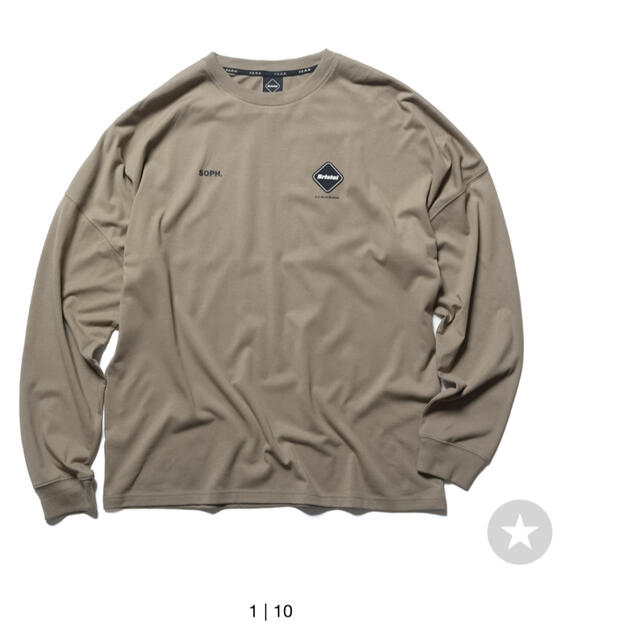 22SS FCRB L/S BIG LOGO TEAM BAGGY TEE | imperialspabrescia.it