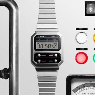 カシオ(CASIO)のカシオ　 A100WE-1ADF　CASIO   海外モデル(腕時計(デジタル))
