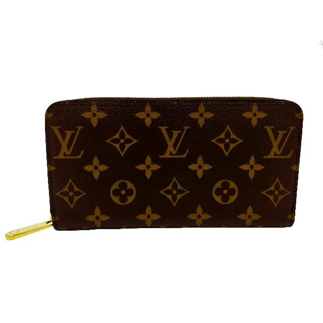 未使用品！LV【ルイ ヴィトン】M42616 モノグラム ジッピ―ウォレット