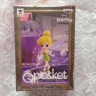 ディズニー(Disney)の新品未開封　qposket ティンカーベル フィギュア キューポスケット(アニメ/ゲーム)