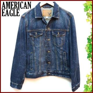 アメリカンイーグル(American Eagle)の専用AMERICAN EAGLE デニム ジャケットMサイズ青インディゴブルー(Gジャン/デニムジャケット)