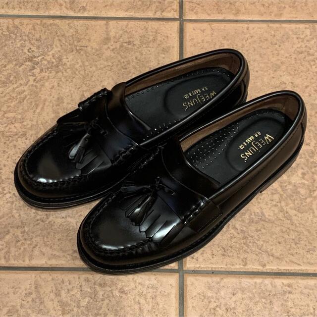 G.H.BASS(ジーエイチバス)のG.H.BASS  41020 / BLACK (LEATHER SOLE) レディースの靴/シューズ(ローファー/革靴)の商品写真