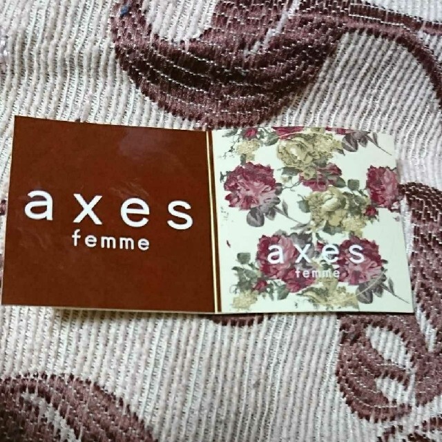 axes femme(アクシーズファム)のアクシーズファム シール 非売品 未使用 インテリア/住まい/日用品の文房具(シール)の商品写真