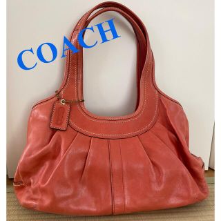 コーチ(COACH)の【COACH】レザー ハンドバッグ(ハンドバッグ)