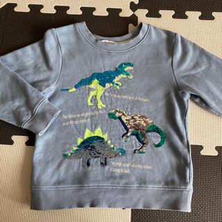 エイチアンドエム(H&M)の恐竜トレーナー(Tシャツ/カットソー)