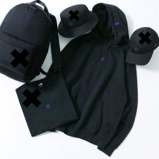 ヨウジヤマモト(Yohji Yamamoto)のY's x NEWERA HOODIE [ニューエラ コラボ パーカー] XL(パーカー)