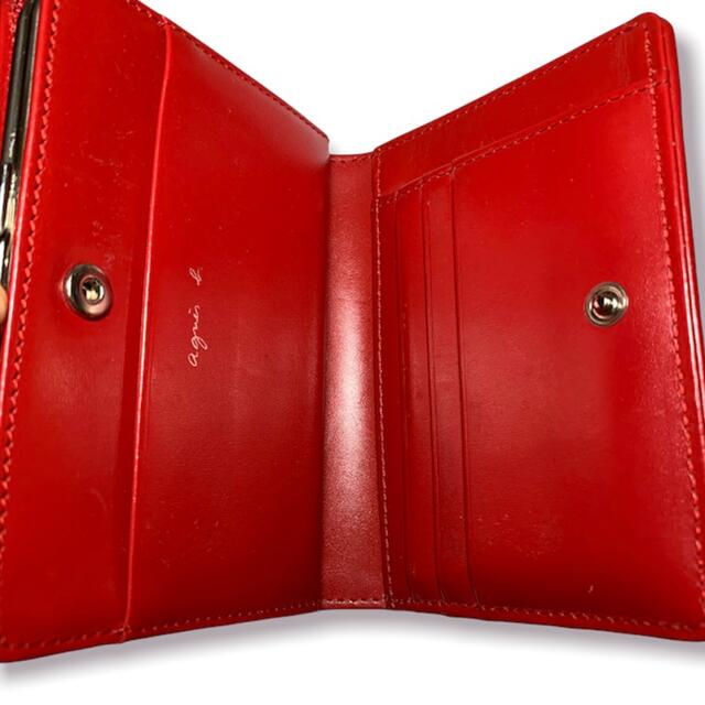 agnes b.(アニエスベー)のagnes b. アニエスべー 財布 折り財布 サイフ 二つ折り財布 レディースのファッション小物(財布)の商品写真