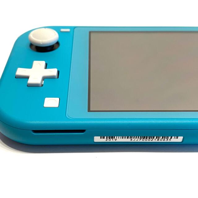 美品 Nintendo Switch light スイッチライト ターコイズ 青の通販 by