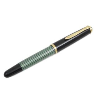 ペリカン(Pelikan)のペリカン 400 万年筆 14Cペン先 グリーン 緑縞(ペン/マーカー)