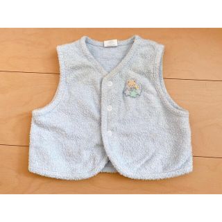 ファミリア(familiar)のfamiliar ファミリア ベスト　タオル生地 70-85cm Babygro(カーディガン/ボレロ)