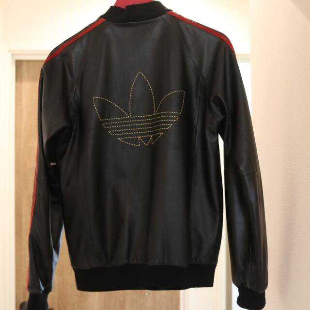 adidas - adidas レザートラックジャケット 希少の通販 by