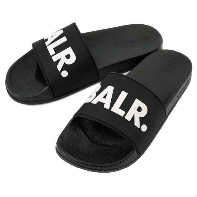 BALR シャワーサンダル B10247 ブラック×ホワイト size40 | gellonautos.cl