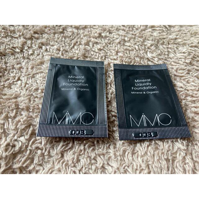 MiMC(エムアイエムシー)のミネラルクリーミーアイベース&ミネラルリキッドリーファンデ　サンプル コスメ/美容のベースメイク/化粧品(その他)の商品写真