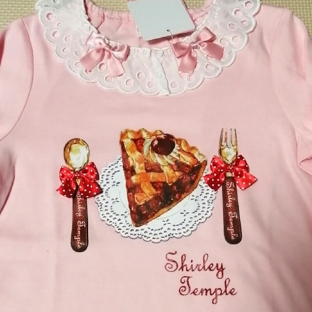 Shirley Temple(シャーリーテンプル)のシャーリーテンプル  アメリカンパイ🥧カットソー  110 キッズ/ベビー/マタニティのキッズ服女の子用(90cm~)(Tシャツ/カットソー)の商品写真