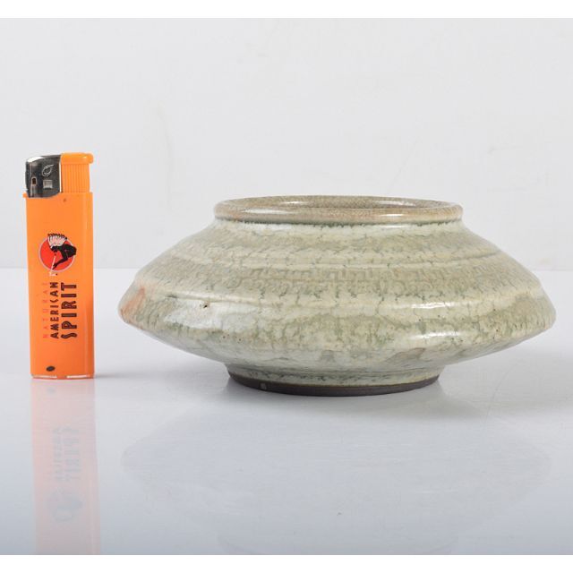【美品】 中国 官窯青磁 水孟 筆洗 C R4274 陶芸 陶芸