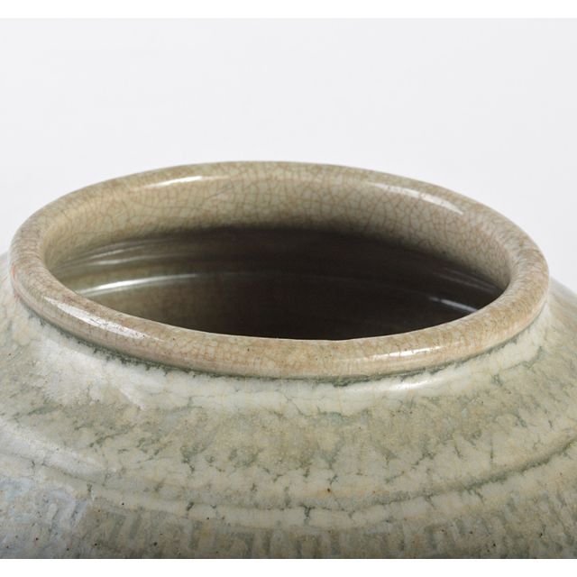 某メーカー 筆洗 水孟 官窯青磁 中国 C 陶芸 R4274 陶芸