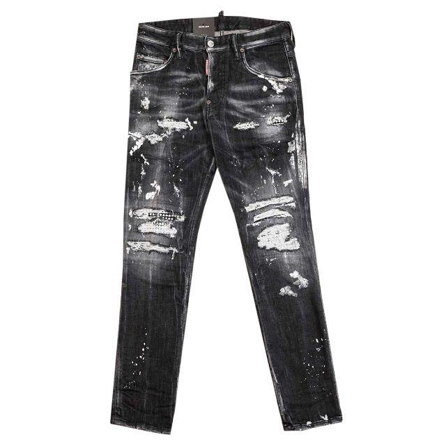 新発売】 DSQUARED2 - DSQUARED2 デニム S74LB0920 ブラック 46の通販