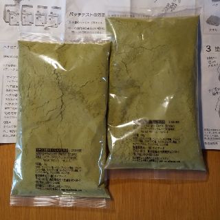 ナイアード(naiad)のナイアードヘナ＋木藍(もくらん)黒茶系１００g✕２袋(白髪染め)