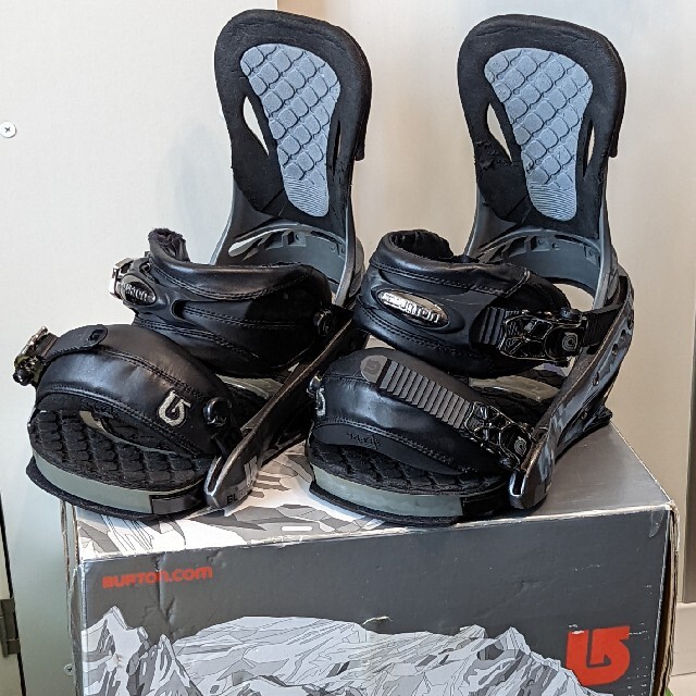 BURTON - BURTON P1 binding GUNMETAL GRAY Mサイズの通販 by BURTON - BURTON P1 binding GUNMETAL GRAY Mサイズの通販 by