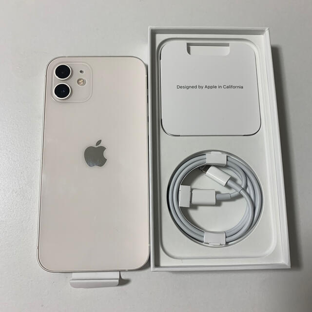 独特の上品 Apple - iPhone12 ホワイト 64GB simフリー スマートフォン