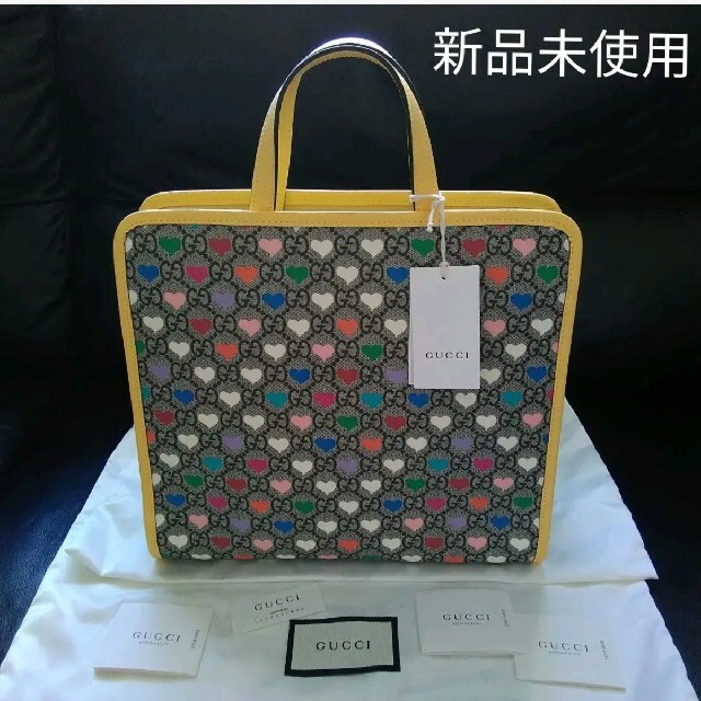 大特価!! - Gucci 新品未使用☆GUCCI ハンドバッグ ハート チルドレン