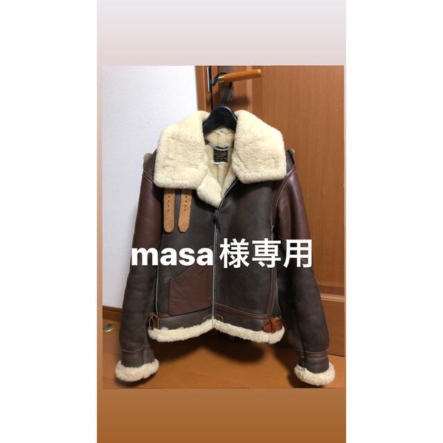 正規輸入元 B-3 フライトジャケット インシグニアレザー社 メンズ