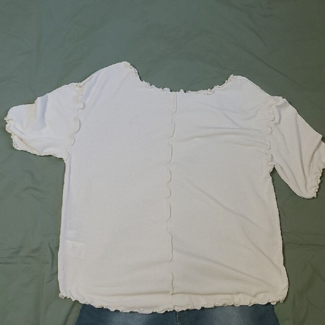 Discoat(ディスコート)のDiscoatの半袖ニット レディースのトップス(シャツ/ブラウス(半袖/袖なし))の商品写真