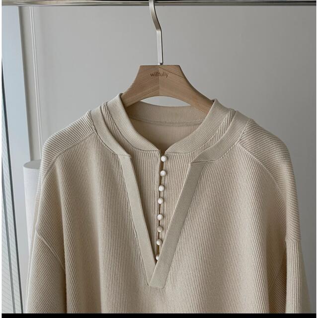 layerd button neck 2way thermal OP