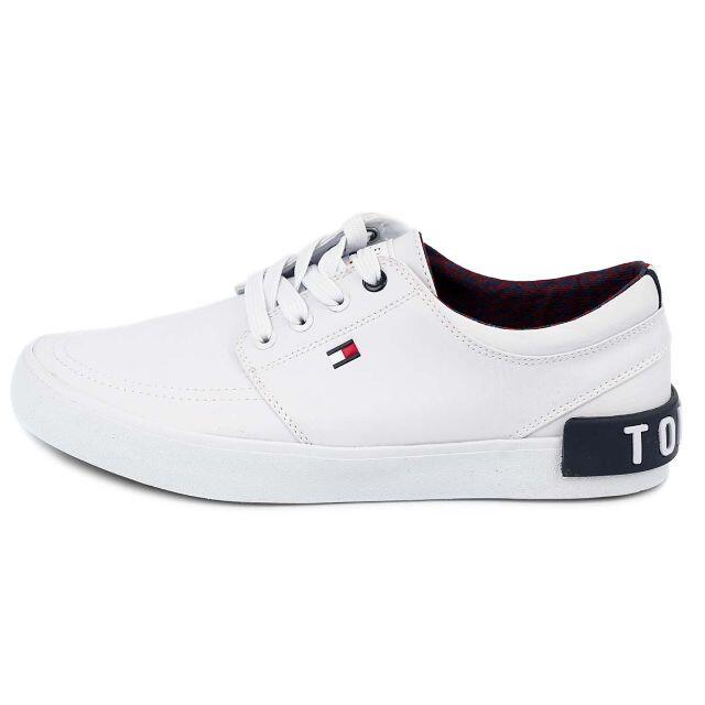 TOMMY HILFIGER(トミーヒルフィガー)のTOMMY HILFIGER スニーカー REXIN ホワイト size8.5 メンズの靴/シューズ(スニーカー)の商品写真