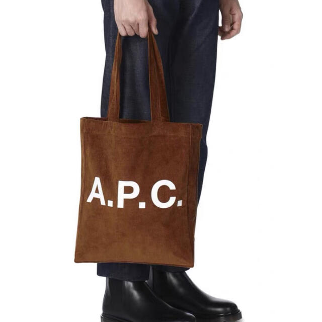 A.P.C. corduroy toteトートバッグ