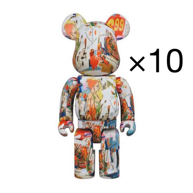 10個セット be@rbrick andy × basquiat 400% #4