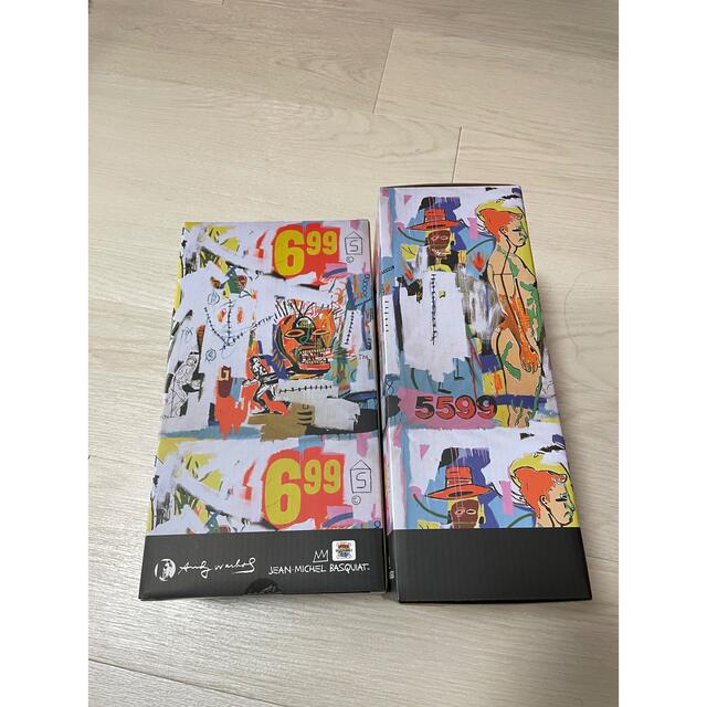 10個セット be@rbrick andy × basquiat 400% #4 10個セット be@rbrick andy × basquiat 400% #4