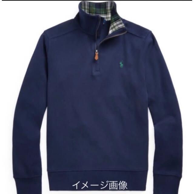 POLO RALPH LAUREN(ポロラルフローレン)の90新品ラルフローレンハーフジップコットンプルオーバー キッズ/ベビー/マタニティのキッズ服男の子用(90cm~)(ジャケット/上着)の商品写真