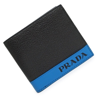 プラダ 折り財布(メンズ)（ブルー・ネイビー/青色系）の通販 27点 