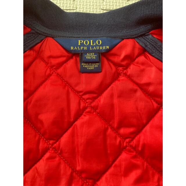 POLO RALPH LAUREN(ポロラルフローレン)の値下げ【ラルフローレン 】キルティングジャケット110cm キッズ/ベビー/マタニティのキッズ服男の子用(90cm~)(ジャケット/上着)の商品写真