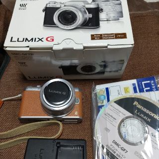 パナソニック(Panasonic)のPanasonic DMC−GF7標準ズームレンズキット(ミラーレス一眼)