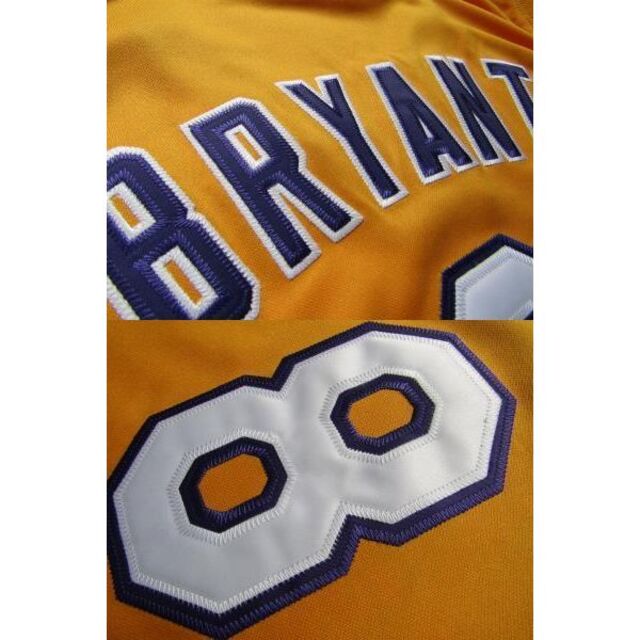 MITCHELL & NESS(ミッチェルアンドネス)の美品 NBA BRYANT #8 コービーブライアント レイカーズ ユニフォーム スポーツ/アウトドアのスポーツ/アウトドア その他(バスケットボール)の商品写真