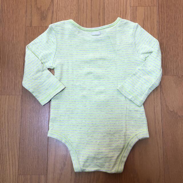 babyGAP(ベビーギャップ)のbabygap GAP 長袖ロンパース キッズ/ベビー/マタニティのベビー服(~85cm)(ロンパース)の商品写真