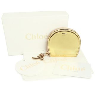 Chloe - クロエ レザー ドリュー ミラー付き ポーチ 3P0800(未使用