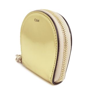 Chloe - クロエ レザー ドリュー ミラー付き ポーチ 3P0800(未使用