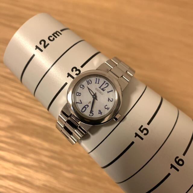 SEIKO】ルキア レディース腕時計 ソーラー時計 ブルー文字 人気